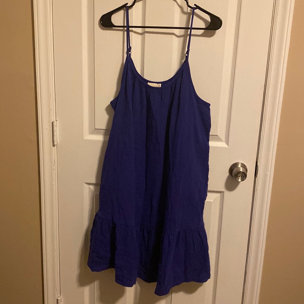 purple dress
